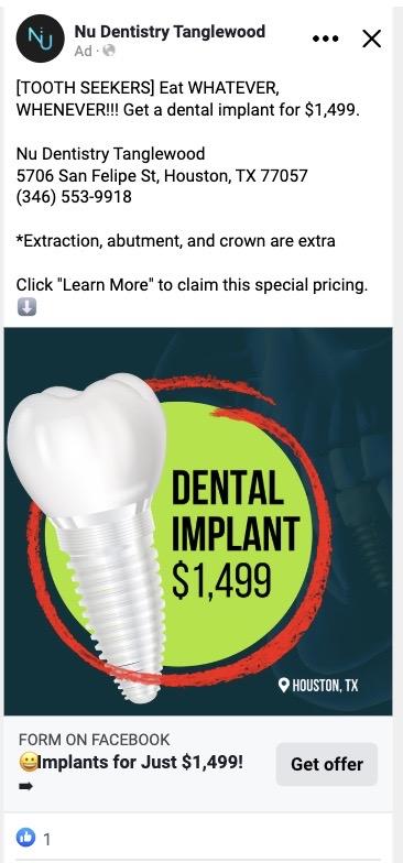 NU Dentistry — implants