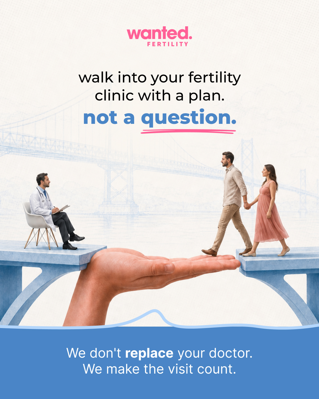 Wanted Fertility campaign still