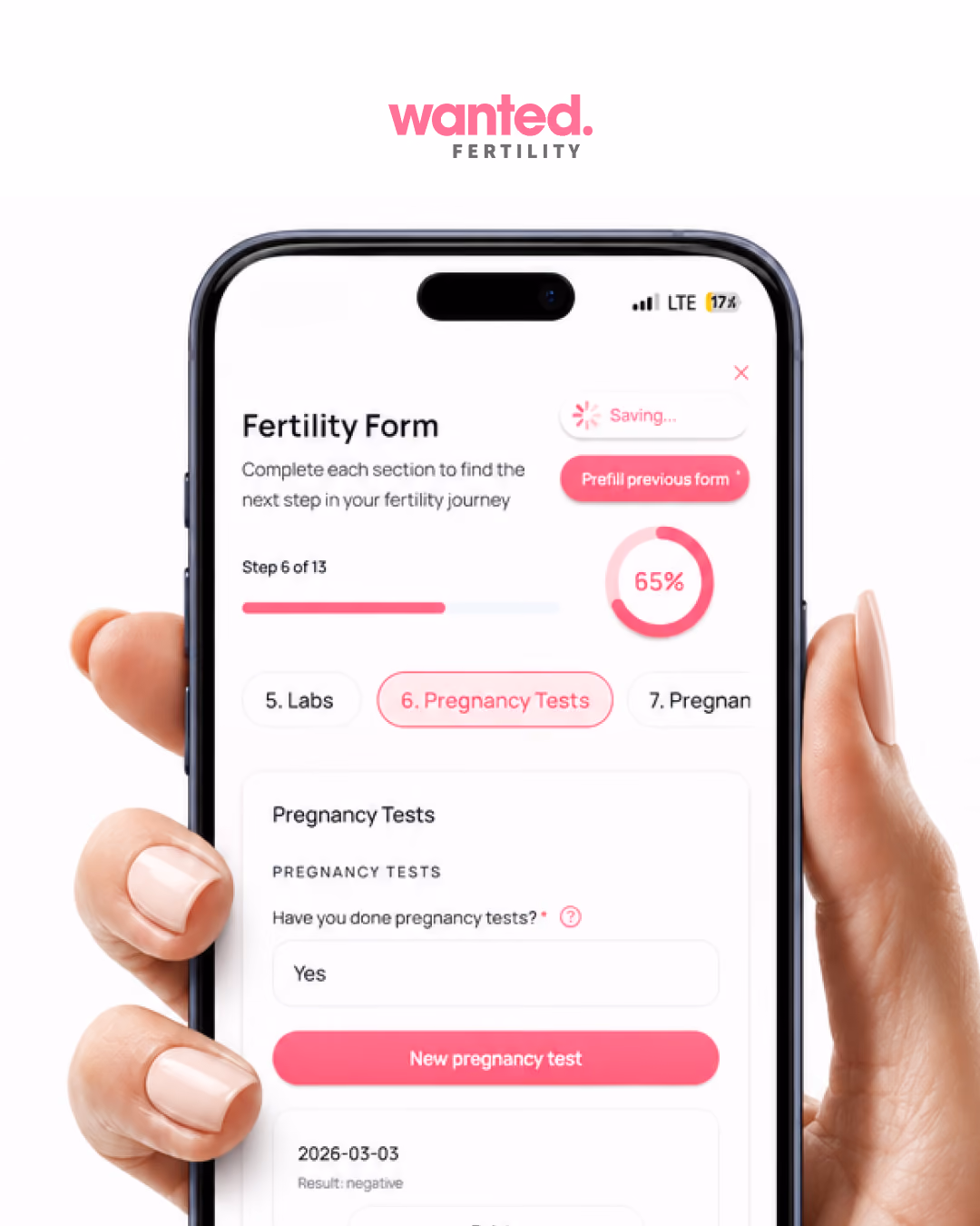 Wanted Fertility campaign